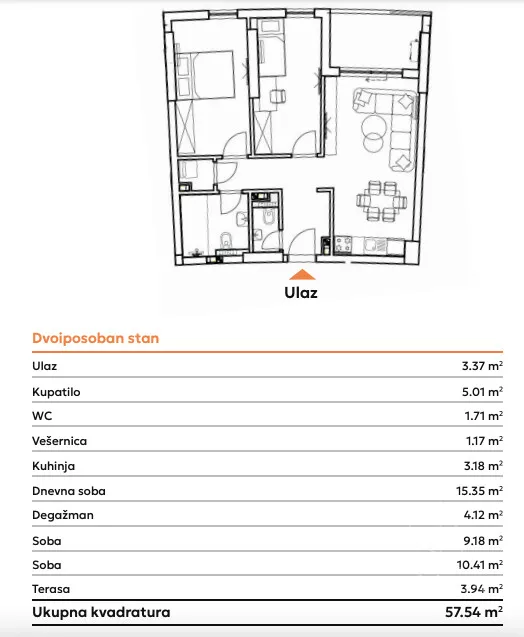 Dvoiposoban stan | 4zida