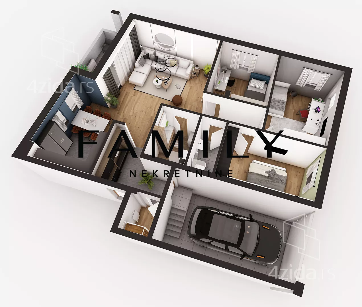 Četvorosoban stan | 4zida