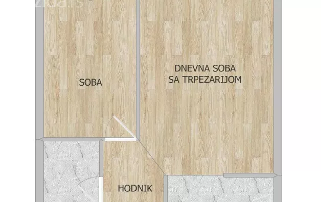 Dvosoban stan | 4zida