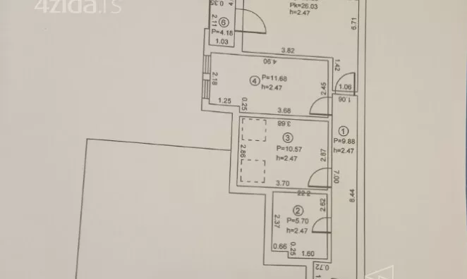 Petosoban stan | 4zida