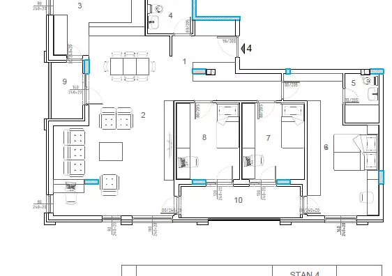 Troiposoban stan | 4zida