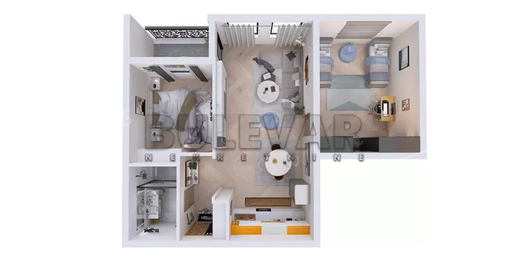 Trosoban stan | 4zida