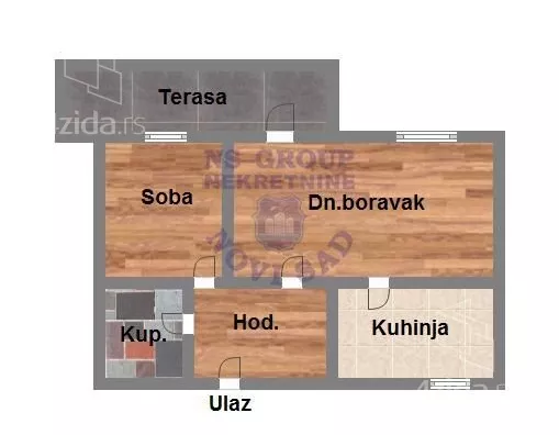 Dvosoban stan | 4zida