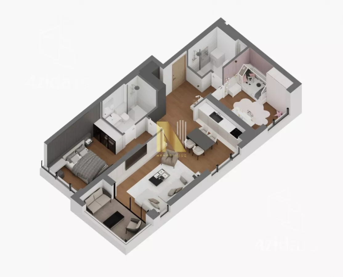 Trosoban stan | 4zida