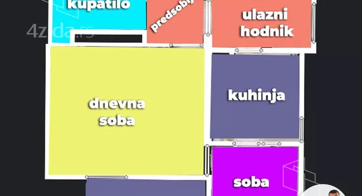 Jednoiposoban stan | 4zida