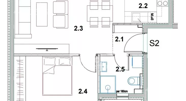 Jednoiposoban stan | 4zida