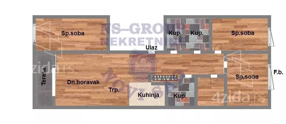 Četvorosoban stan | 4zida