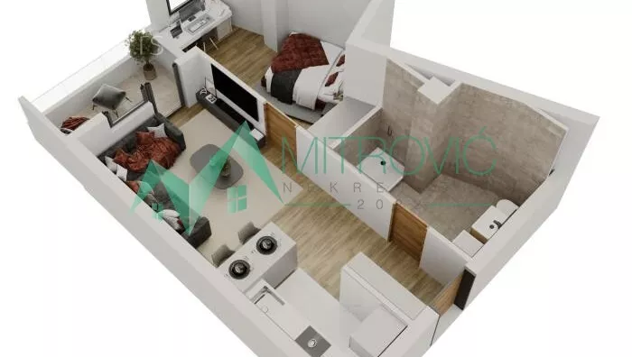 Jednoiposoban stan | 4zida