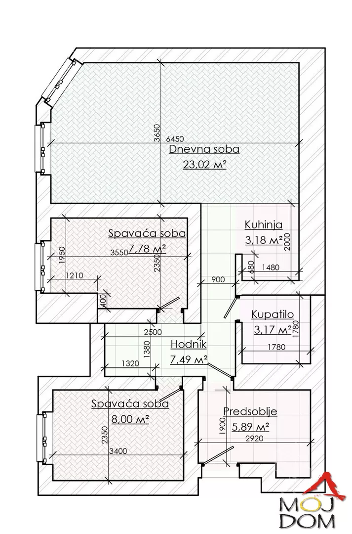 Dvoiposoban stan | 4zida