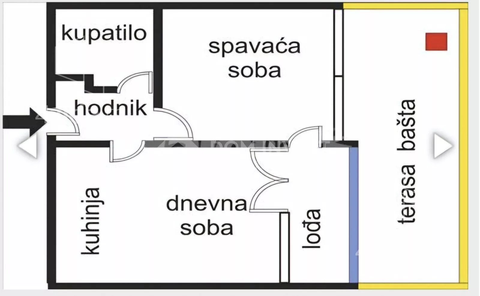 Dvosoban stan | 4zida