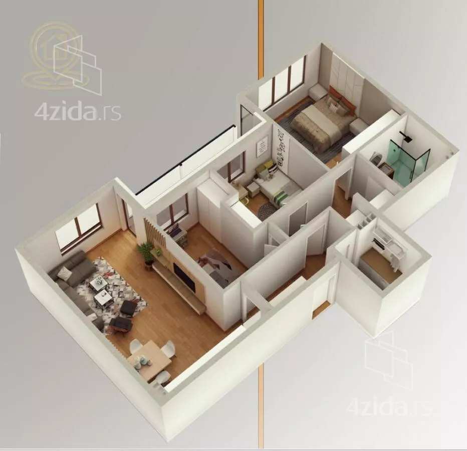 Četvorosoban stan | 4zida