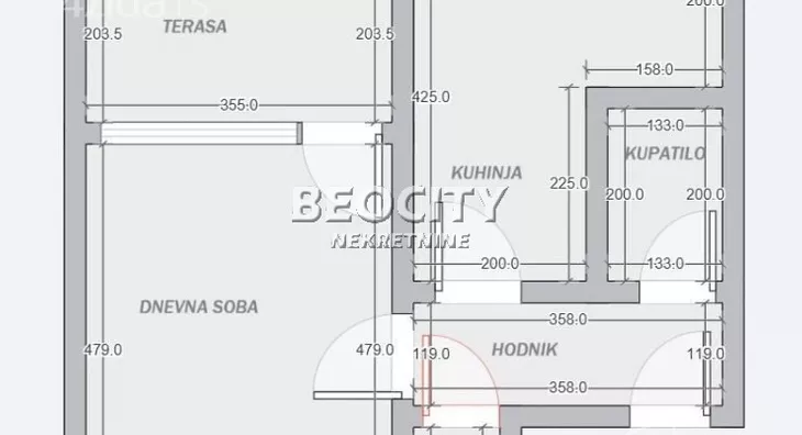 Jednoiposoban stan | 4zida