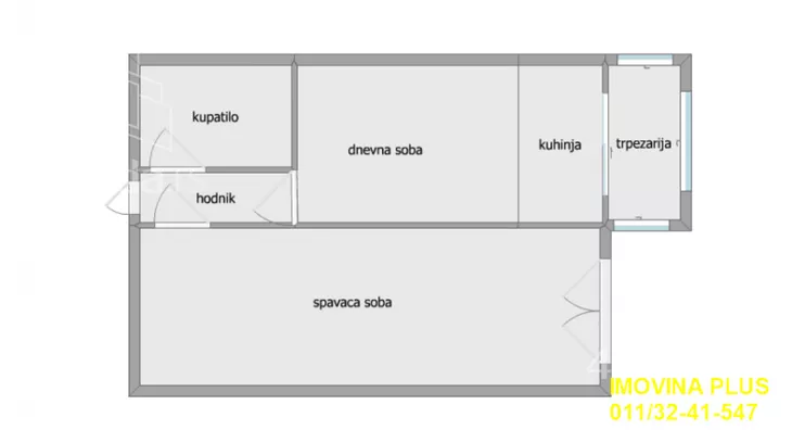 Dvosoban stan | 4zida