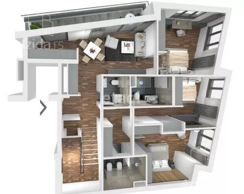 Sedmoiposoban stan | 4zida