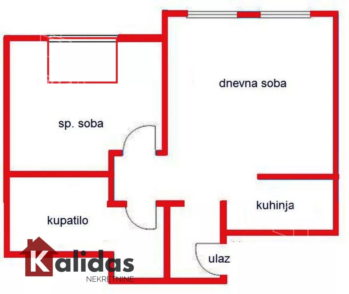 Jednoiposoban stan | 4zida