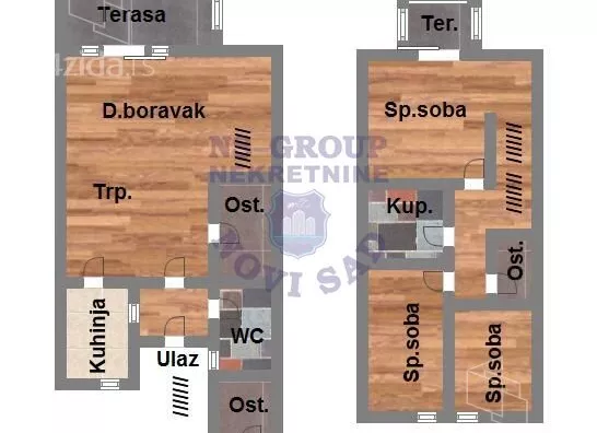 2-etažna kuća | 4zida
