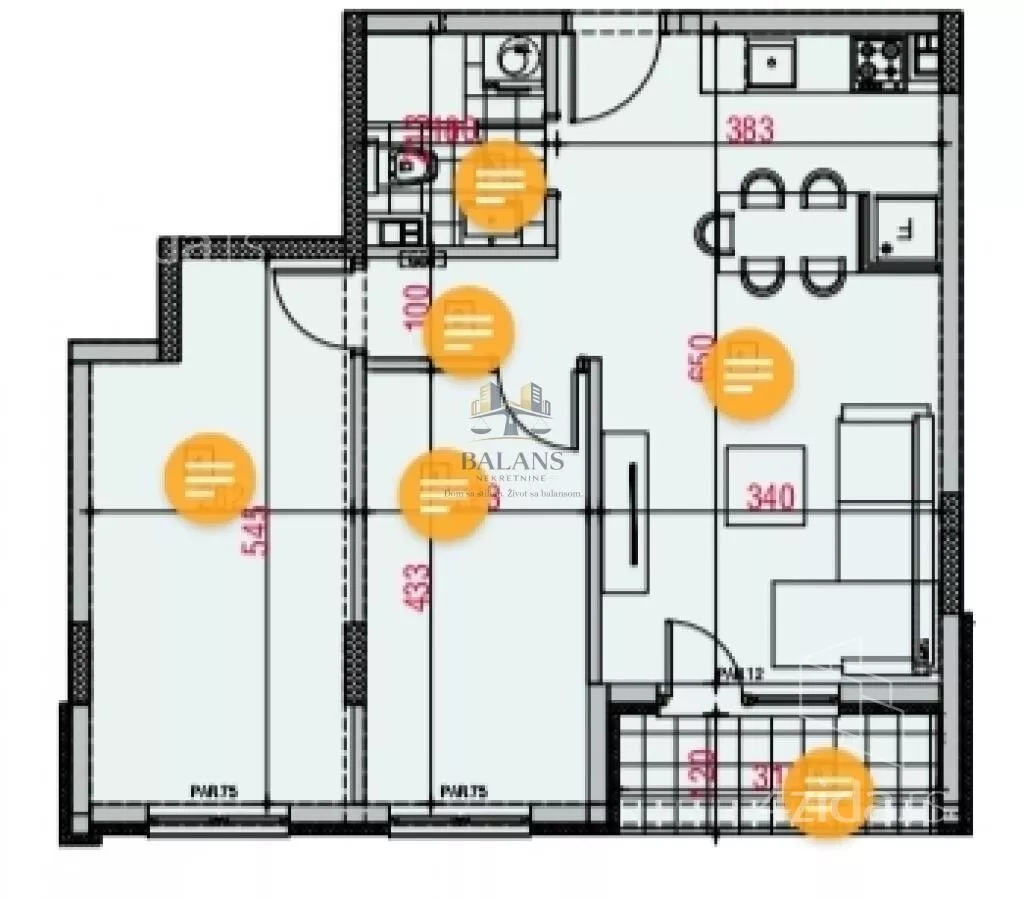 Dvoiposoban stan | 4zida