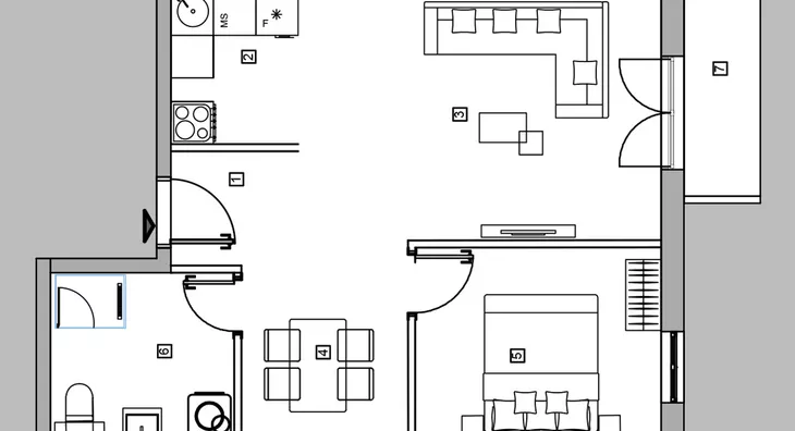 Dvosoban stan | 4zida