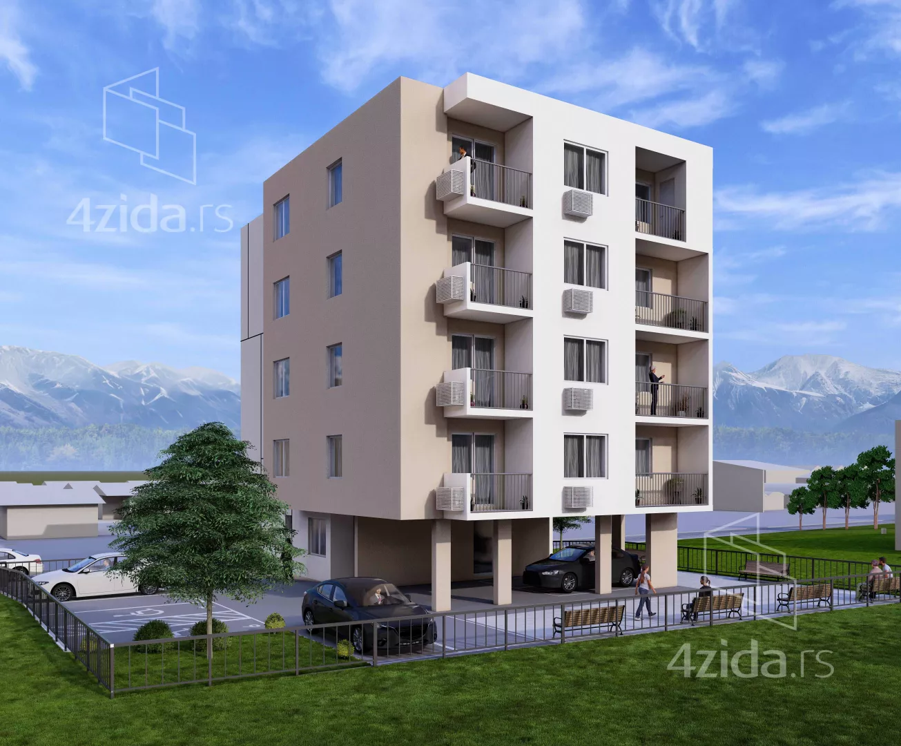 Jednoiposoban stan | 4zida