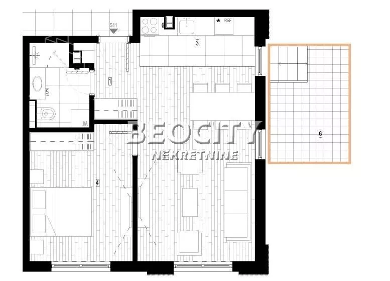 Jednoiposoban stan | 4zida