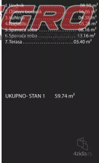 Trosoban stan | 4zida