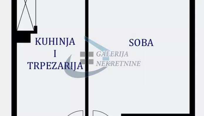 Jednosoban stan | 4zida