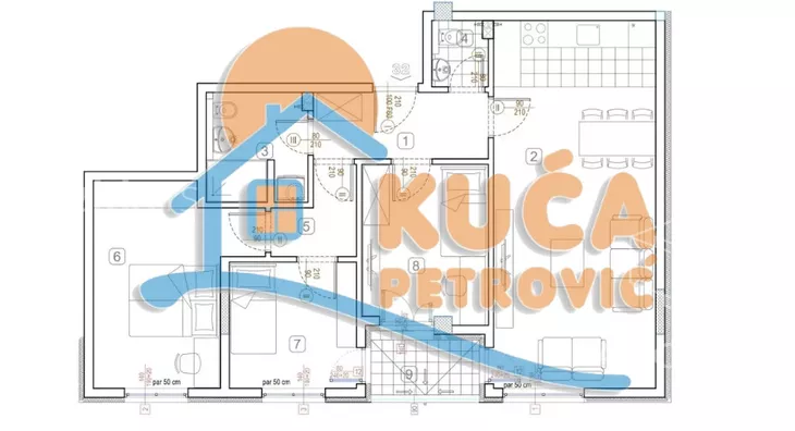 Troiposoban stan | 4zida