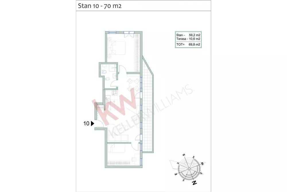 Trosoban stan | 4zida