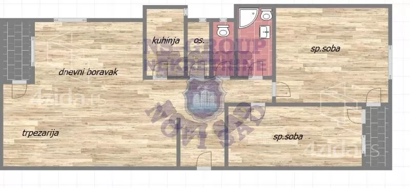 Trosoban stan | 4zida