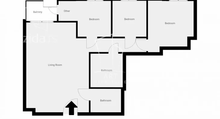 Trosoban stan | 4zida