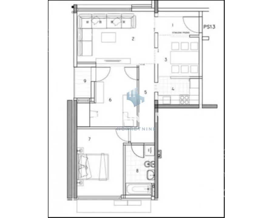 Trosoban stan | 4zida
