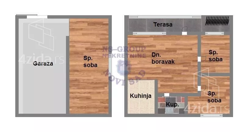 2-etažna kuća | 4zida