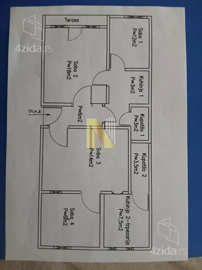 Četvorosoban stan | 4zida