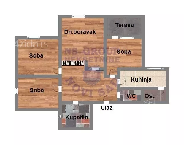 Troiposoban stan | 4zida