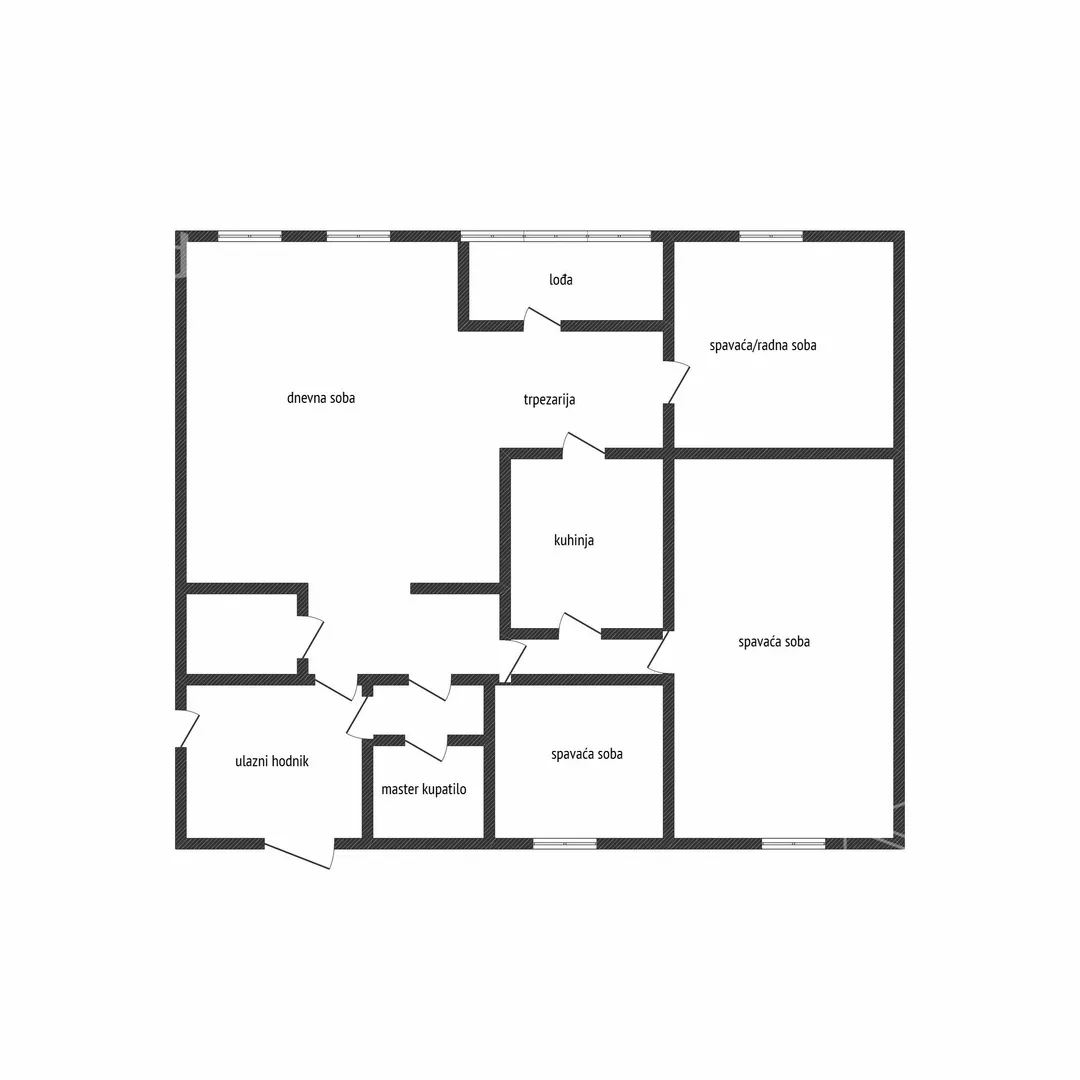 Troiposoban stan | 4zida