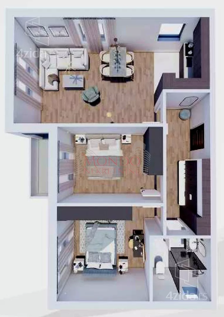 Dvoiposoban stan | 4zida
