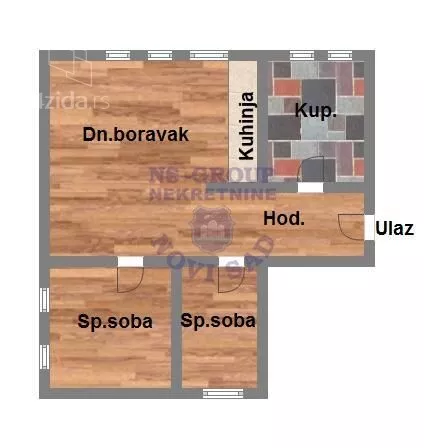 Trosoban stan | 4zida