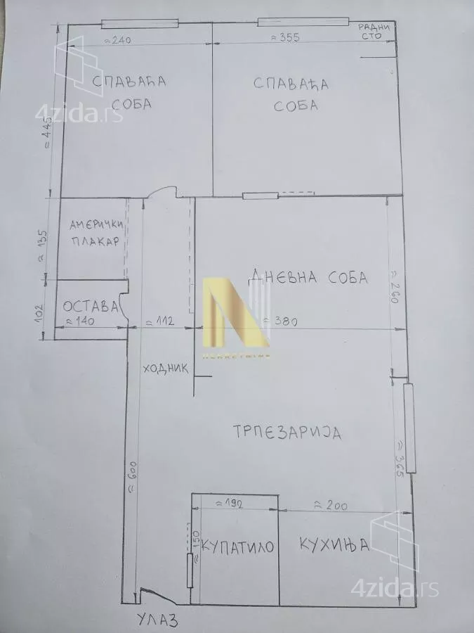 Trosoban stan | 4zida