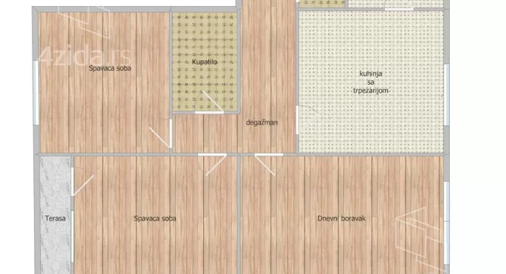 Dvoiposoban stan | 4zida
