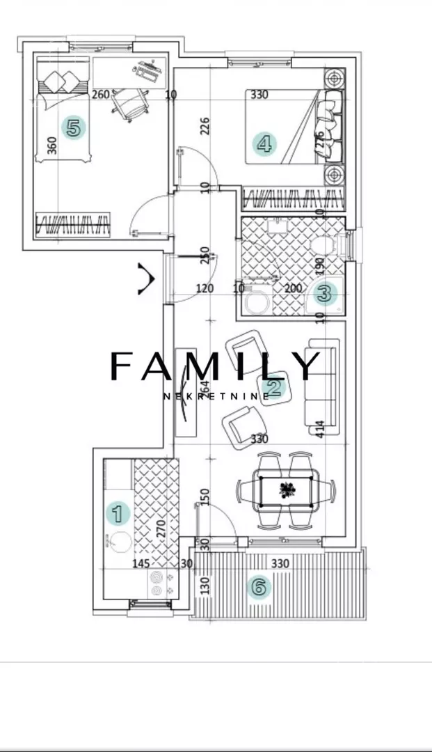 Trosoban stan | 4zida