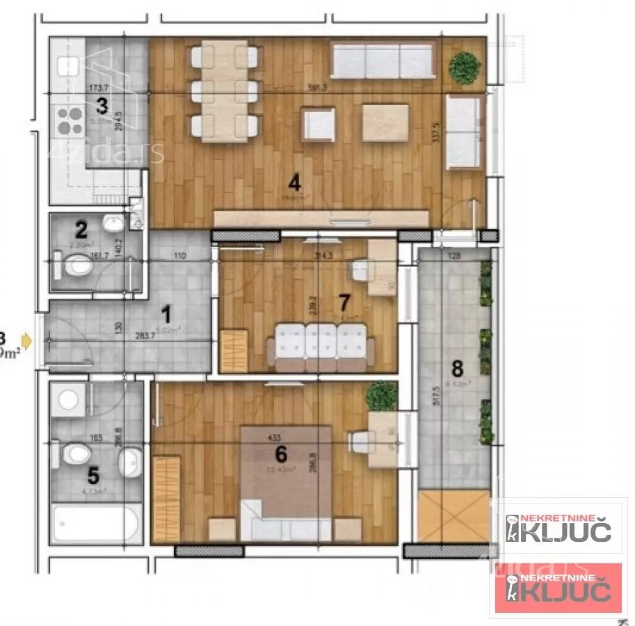 Dvoiposoban stan | 4zida