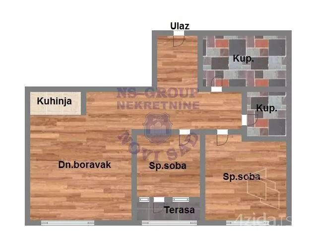 Trosoban stan | 4zida