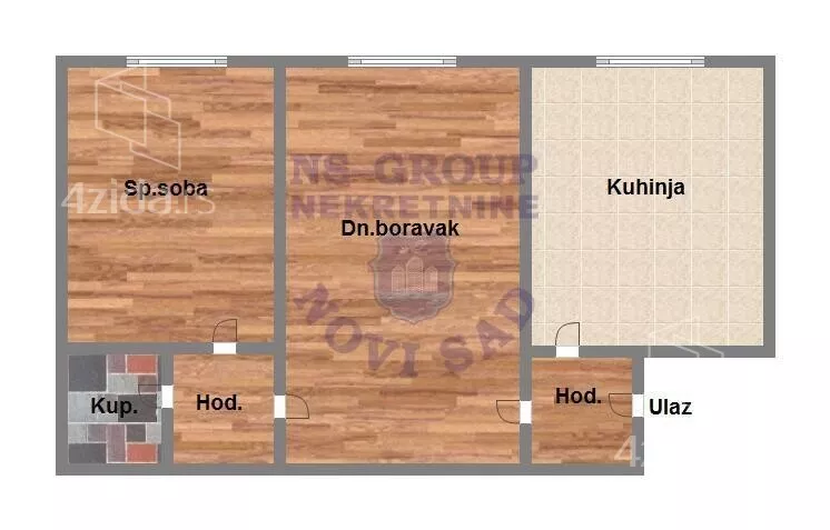 Dvosoban stan | 4zida