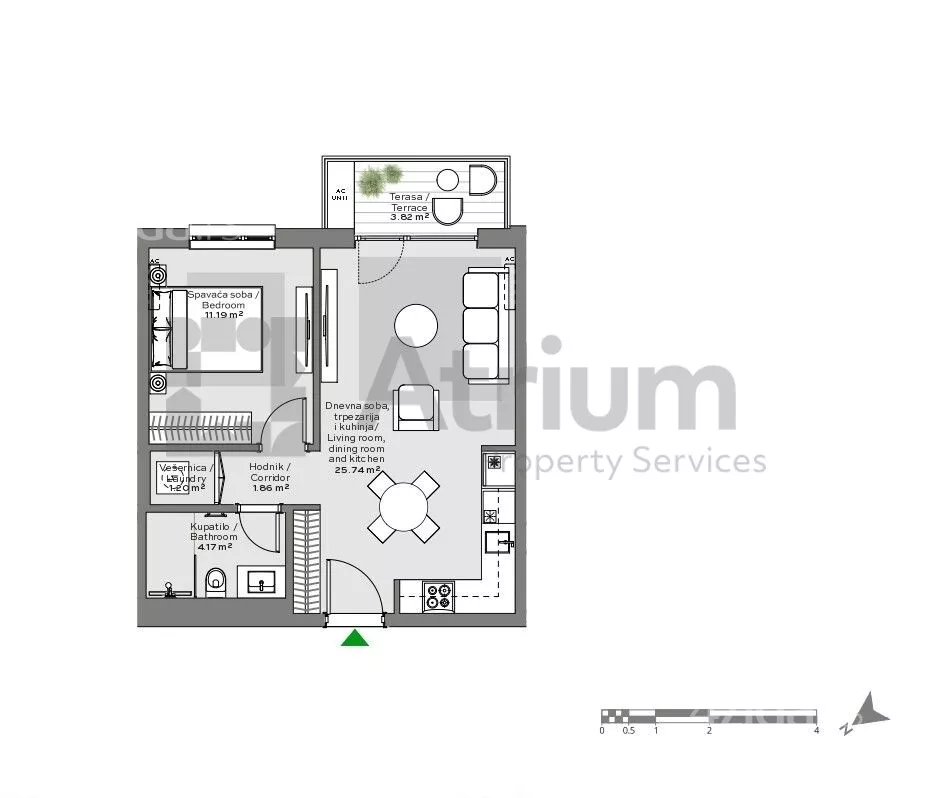 Dvosoban stan | 4zida