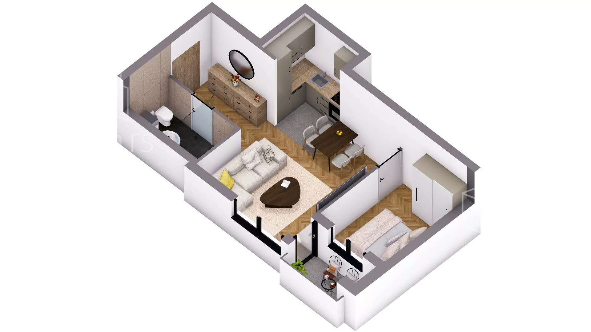 Dvosoban stan | 4zida