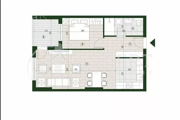 Dvosoban stan | 4zida