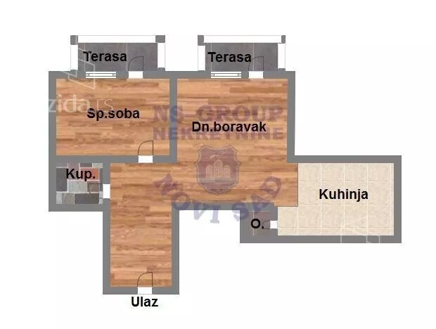 Dvosoban stan | 4zida