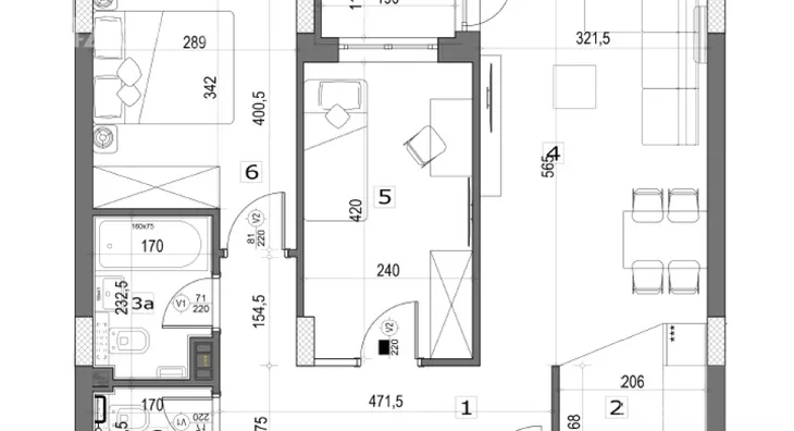 Trosoban stan | 4zida