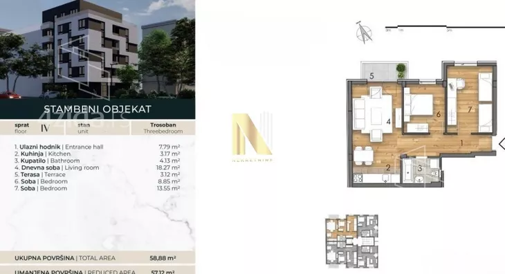 Dvoiposoban stan | 4zida