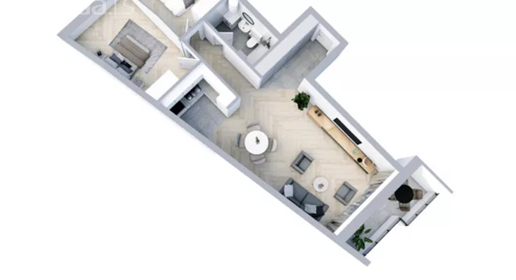 Trosoban stan | 4zida